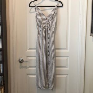 Urban Outfitters Button Front Midi Dress